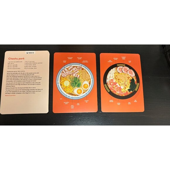 Ramen 101 Recipe Card Deck 28 Ramen Recipes With Bases & Toppings Smith Street G - Picture 7 of 7